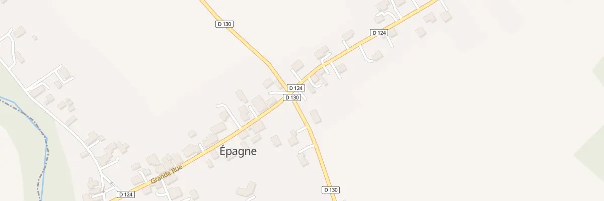 Plan du 10 Grande Rue à Épagne