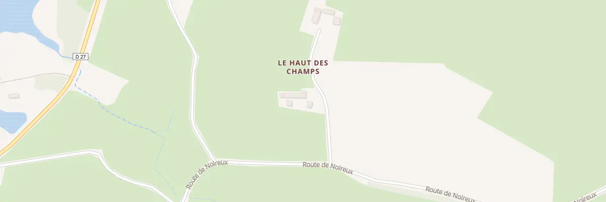 Plan du 85 Che des Terres au Rousset-Marizy