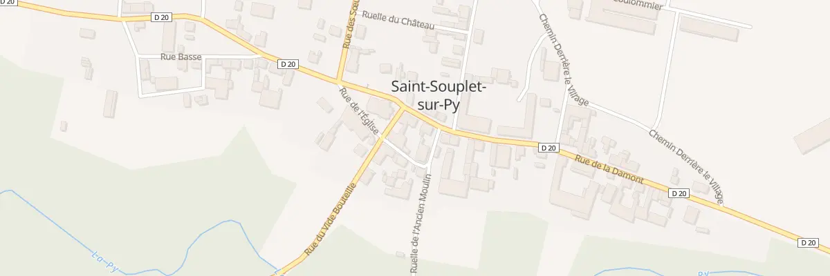 Plan du 2 Rue de la Damont à Saint-Souplet-sur-Py