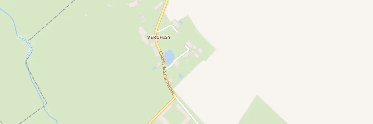 Plan du 5011 Verchisy à Beurizot
