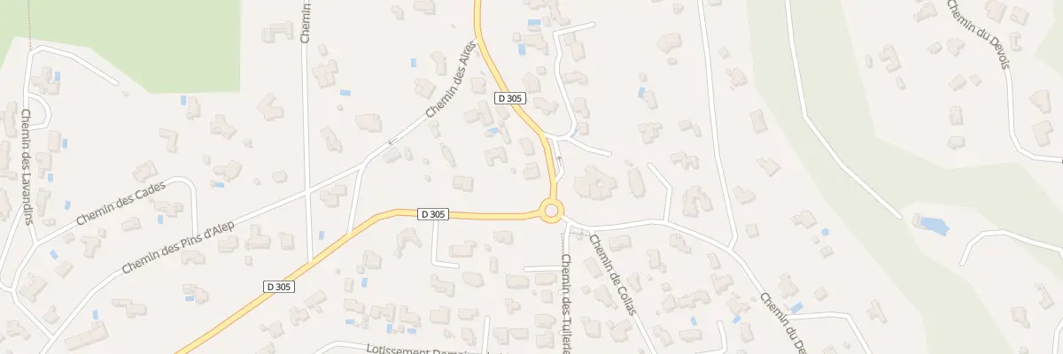 Plan du 766 Rte de Saint-Maximin à Saint-Siffret