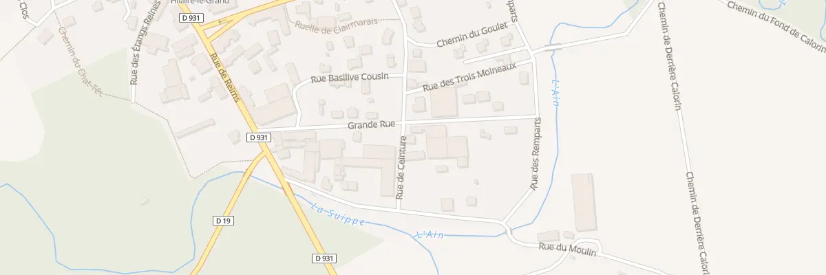 Plan du 9 Rue de Ceinture à Saint-Hilaire-le-Grand