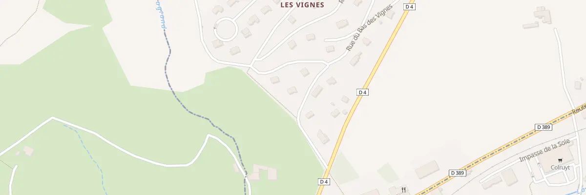 Plan du 155 All des Vignes à Saint-Genis-l’Argentière