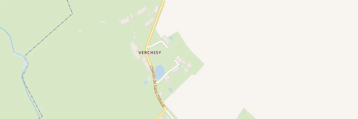 Plan du 5007 Verchisy à Beurizot