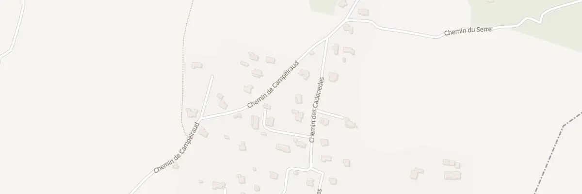 Plan du 5293 Les Cadenedes à Saint-Laurent-la-Vernède