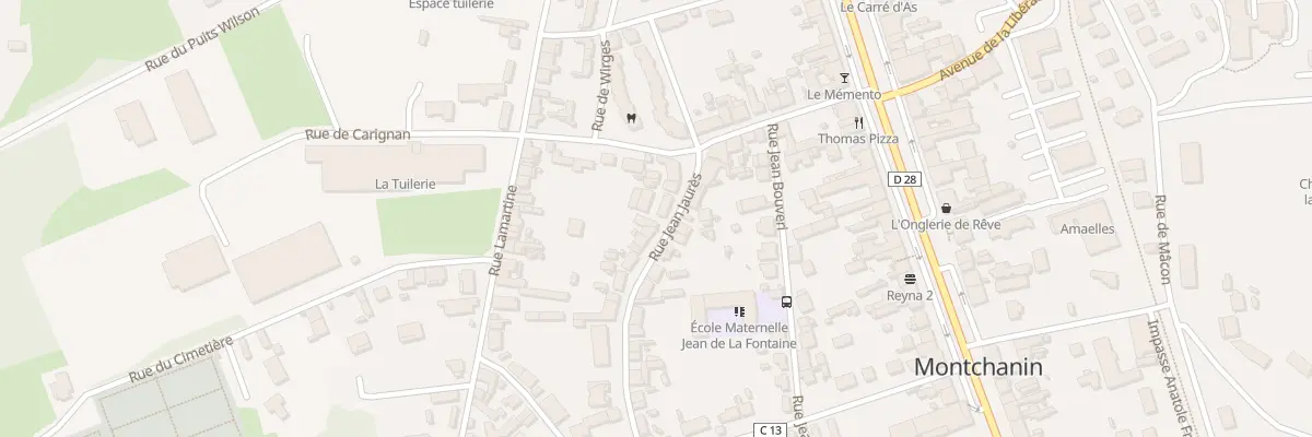 Plan du 24 Rue Jean Jaurès à Montchanin