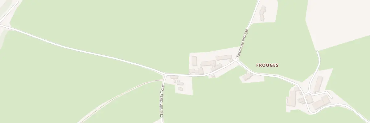 Plan du 5236 Frouges à Dompierre-les-Ormes