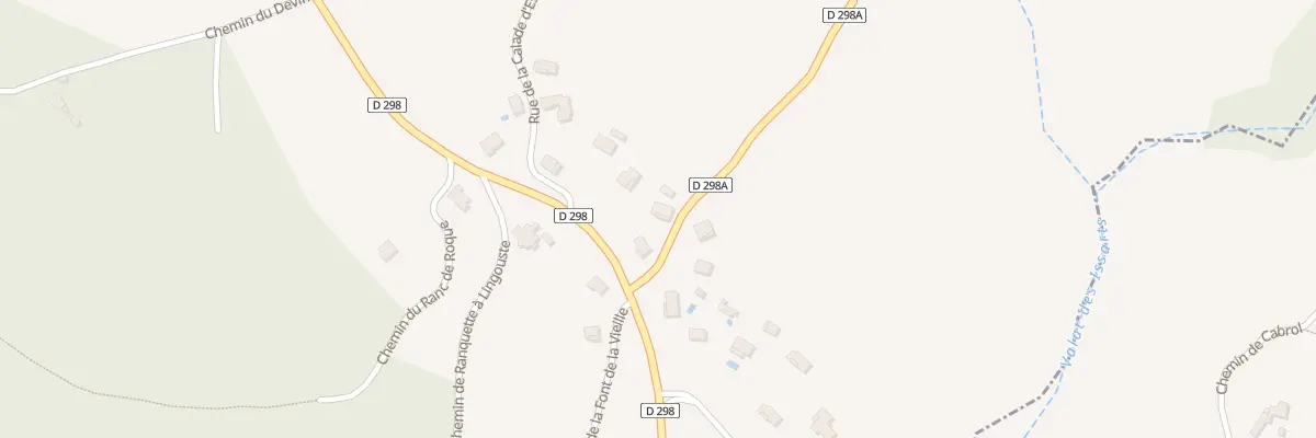 Plan du 46 Rte d’Esbrezun à Saint-André-de-Roquepertuis