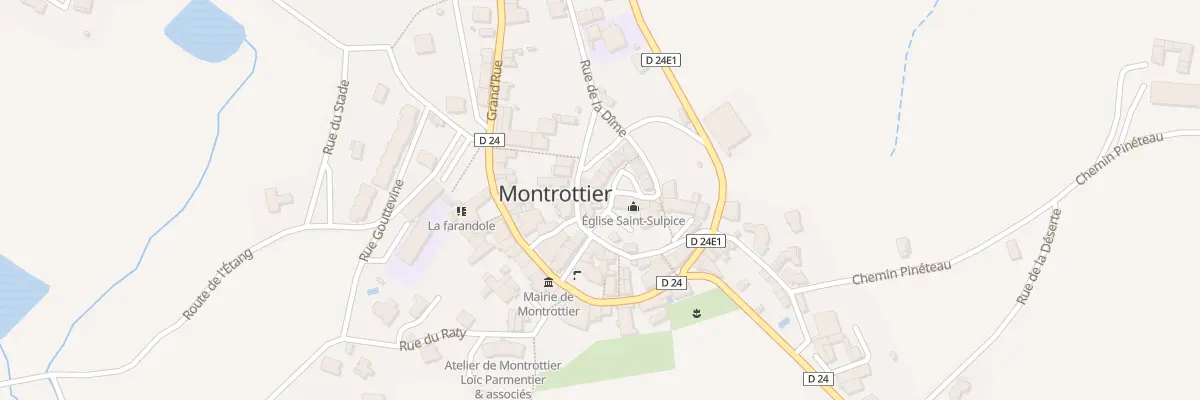 Plan du 5026 Le Bourg à Montrottier