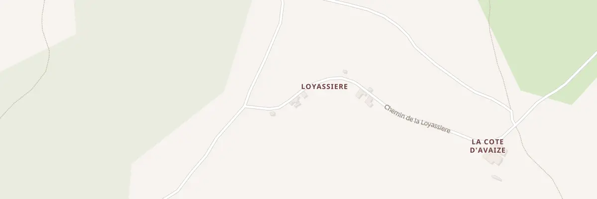 Plan du 351 Che de la Loyassiere à Saint-Christo-en-Jarez