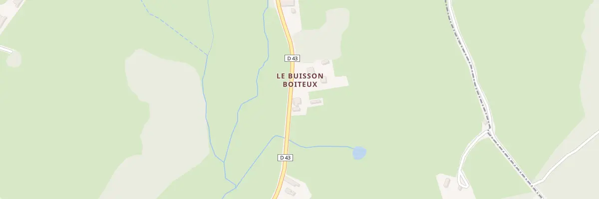 Plan du 595 Rte de Saint-Emiland à Saint-Firmin