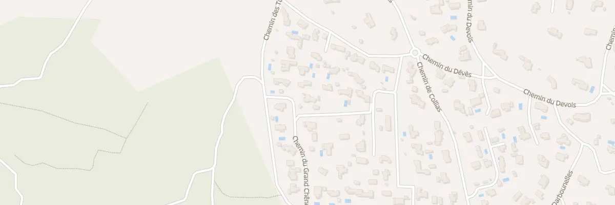 Plan du 7 Che du Grand Chene à Saint-Siffret