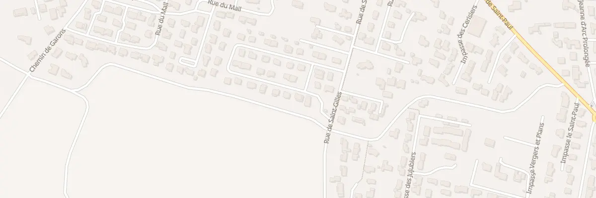 Plan du 40 Rue des Anglores à Manduel