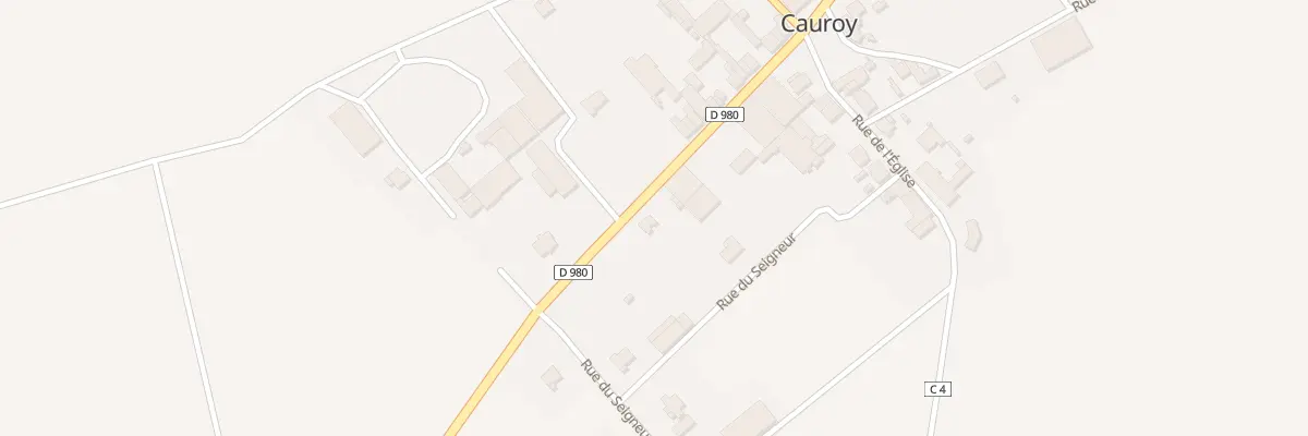 Plan du 3 Rue de Reims à Cauroy