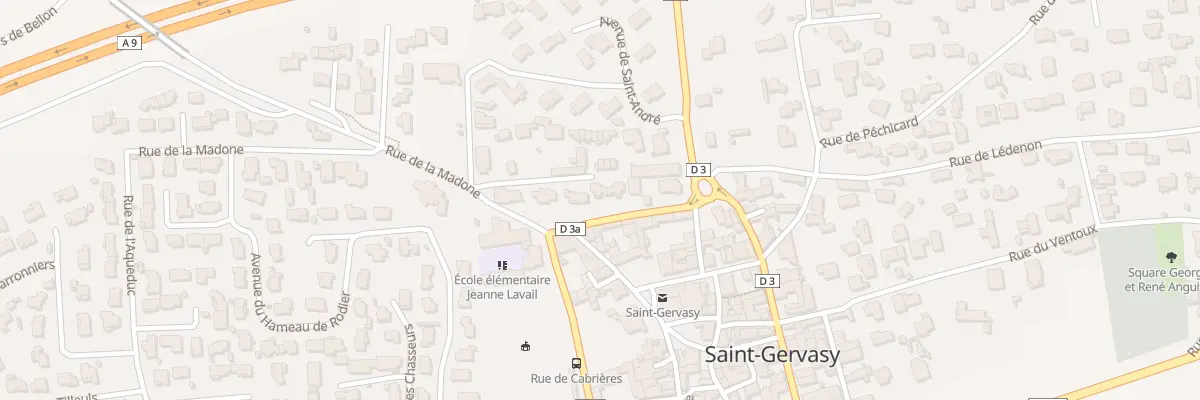 Plan du 11 Rue de Cabrières à Saint-Gervasy