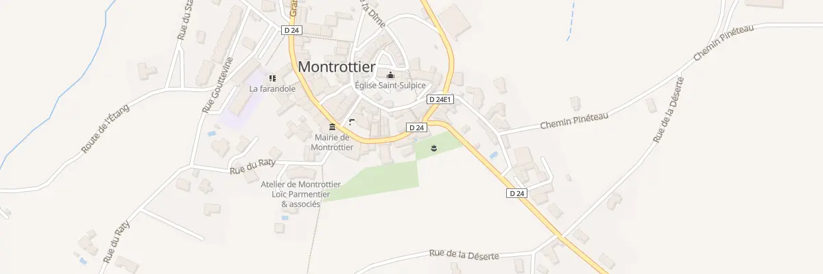 Plan du 5678 Rue Grand’Rue à Montrottier