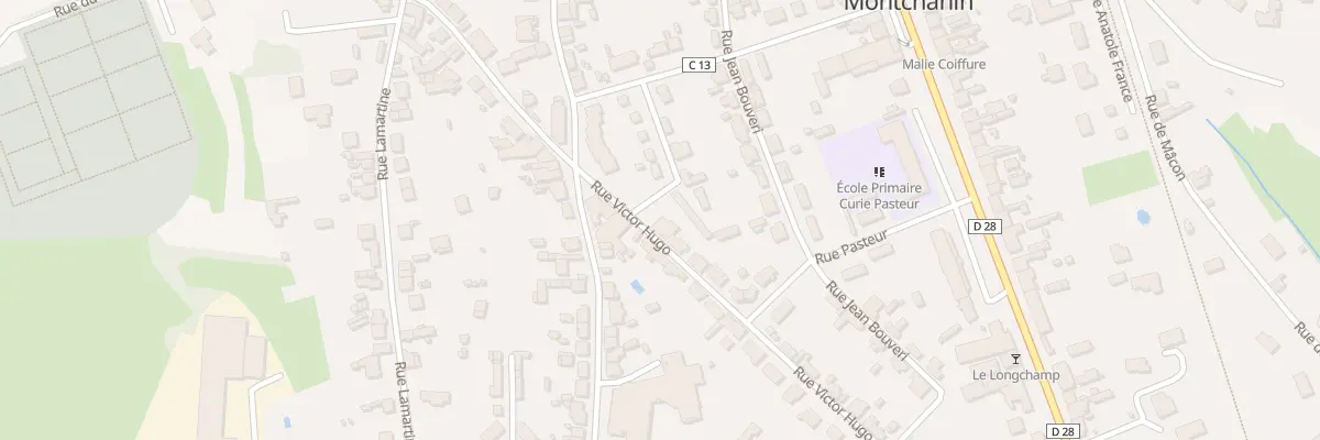 Plan du 30 Rue Victor Hugo à Montchanin