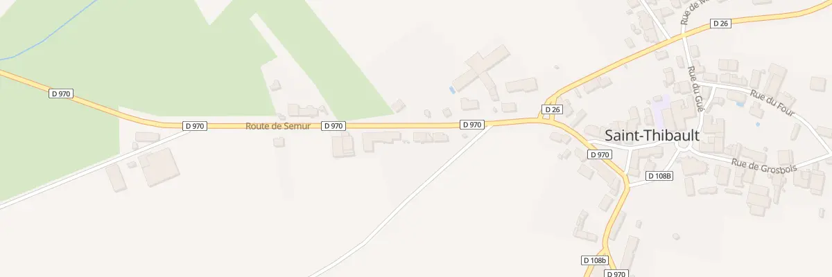 Plan du 5105 Le Village à Saint-Thibault