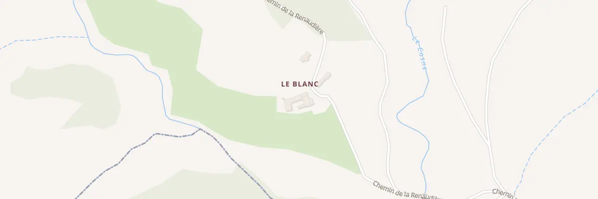 Plan du 5168 Au Blanc à Brullioles