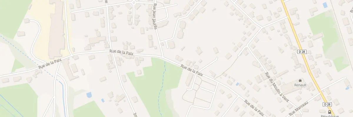 Plan du 48B Rue de la Paix à Montchanin