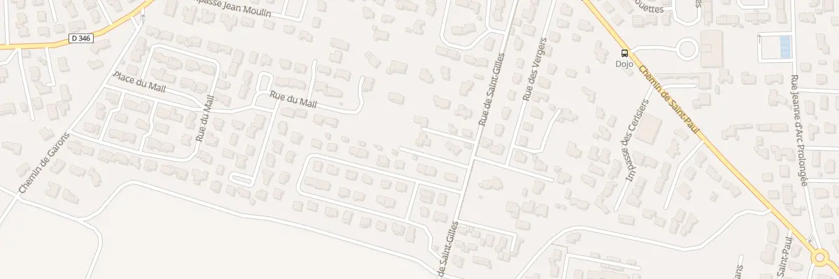 Plan du 562 Che de St Gilles à Manduel