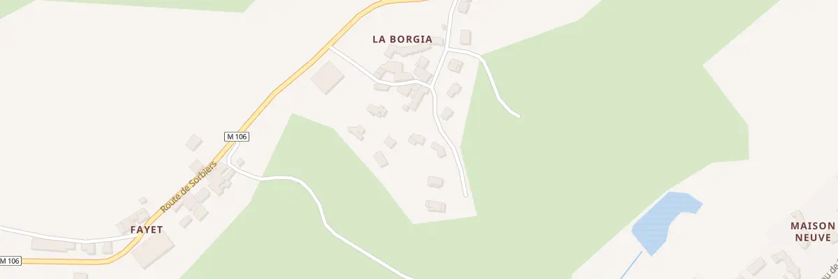 Plan du 227 Ham de la Borgia à Saint-Christo-en-Jarez