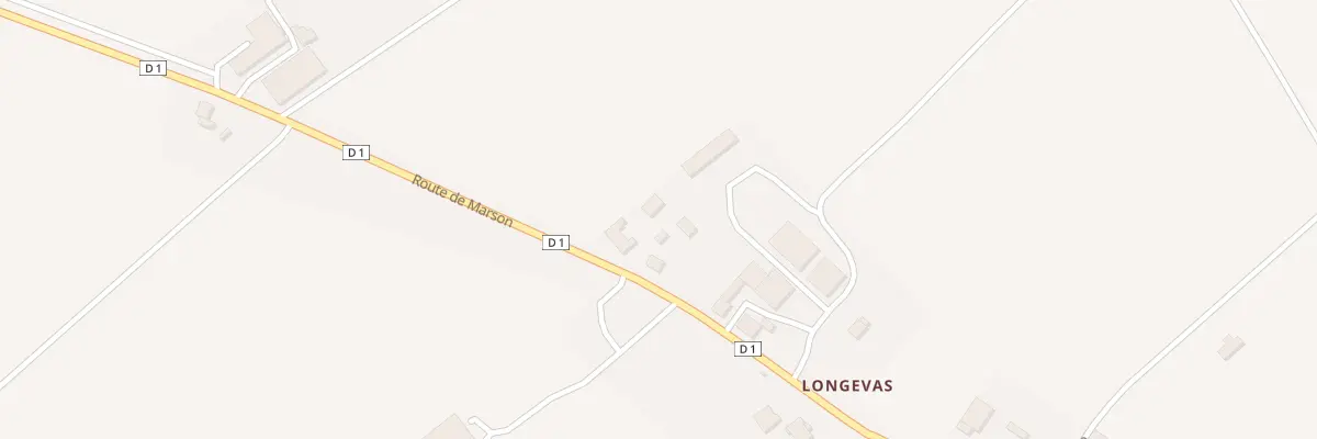 Plan du 11B Rte de Marson à Moncetz-Longevas