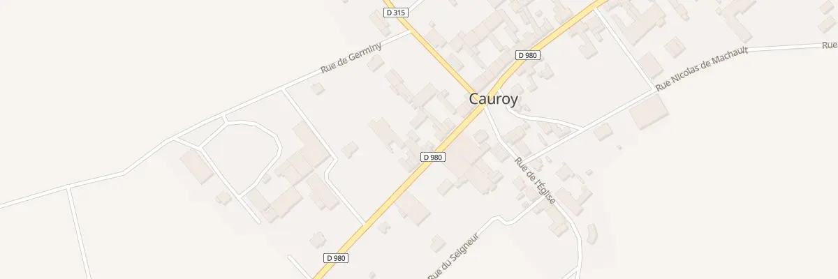 Plan du 8 Rue de Reims à Cauroy