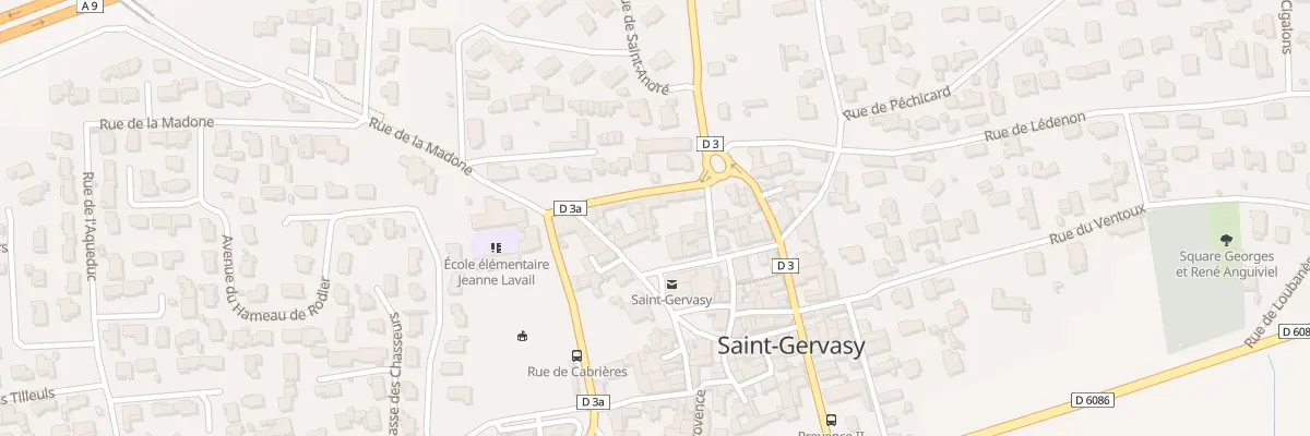 Plan du 8 Rue de Cabrières à Saint-Gervasy