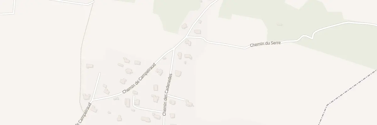 Plan du 26 Che des Cadenedes à Saint-Laurent-la-Vernède