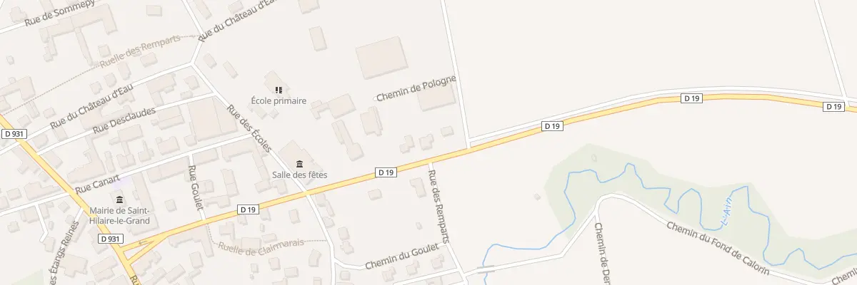 Plan du 17 Rue de Souain à Saint-Hilaire-le-Grand