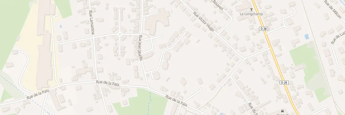 Plan du 85 Rue Jean Jaurès à Montchanin
