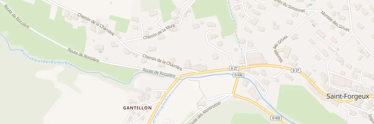 Plan du 5196 La Grande Charriere à Saint-Forgeux