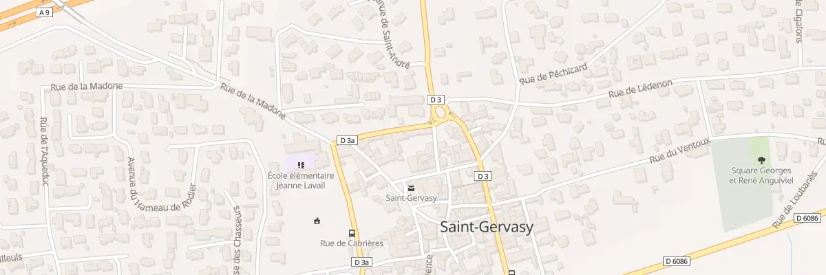Plan du 6 Rue de Cabrières à Saint-Gervasy