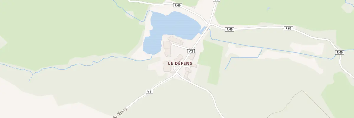 Plan du 5065 Hameau du Deffend à Viévy