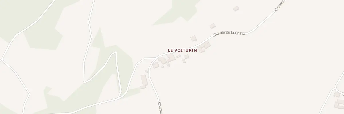 Plan du 1525 Che de la Chava à Aveize