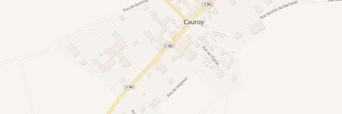 Plan du 1 Rue de Reims à Cauroy