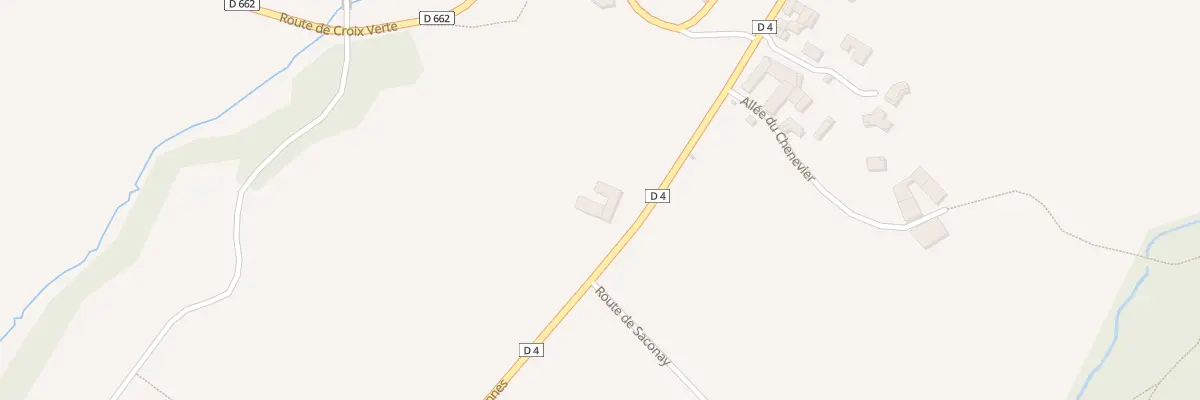 Plan du 1021 Rte de Chavannes à Pomeys