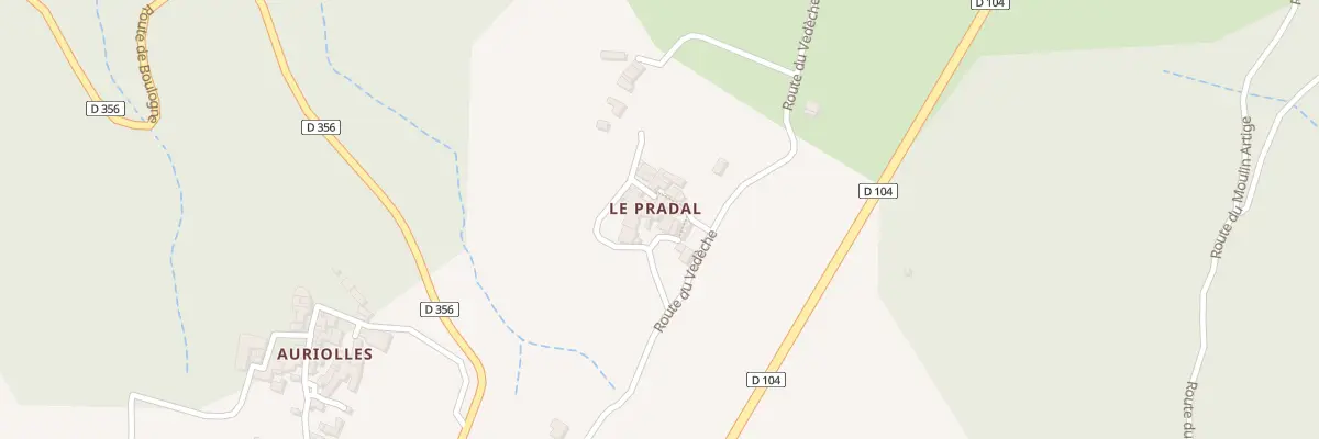 Plan du 5124 Le Pradal à Saint-Étienne-de-Boulogne