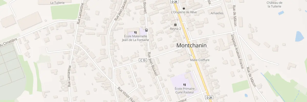 Plan du 13 Rue Jean Bouveri à Montchanin