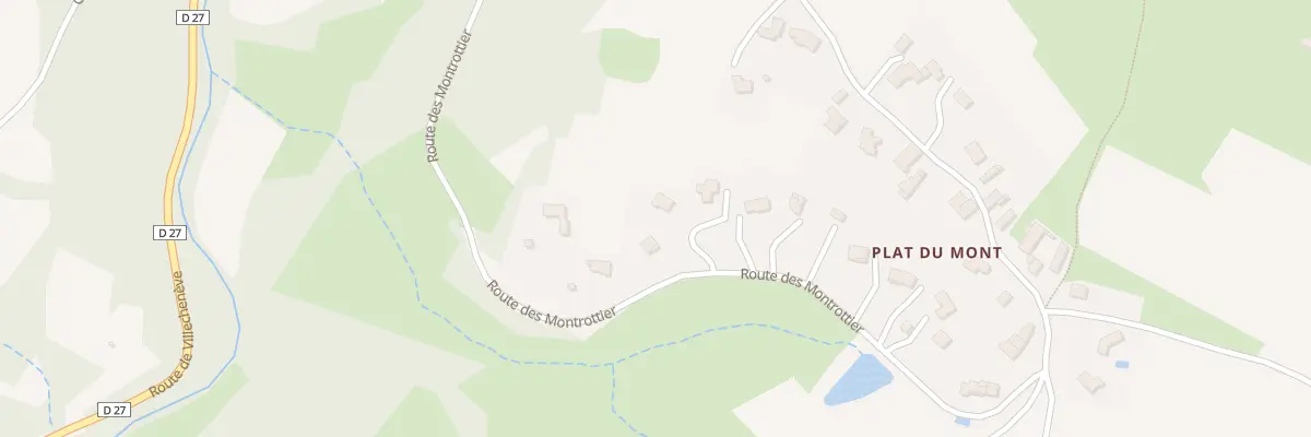 Plan du 5305B Plat du Mont à Saint-Forgeux