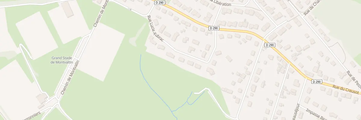 Plan du 13 Rue Lucie Aubrac au Breuil
