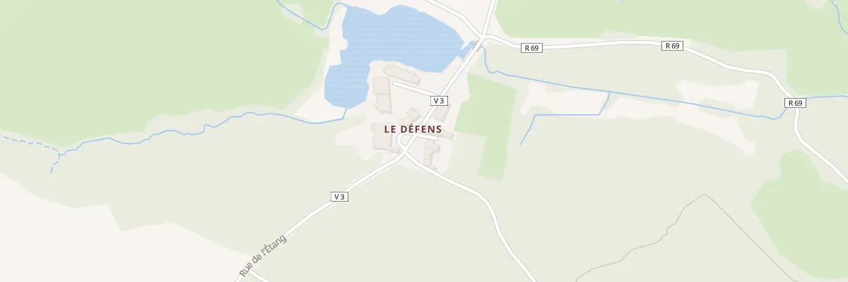 Plan du 5060 Hameau du Deffend à Viévy