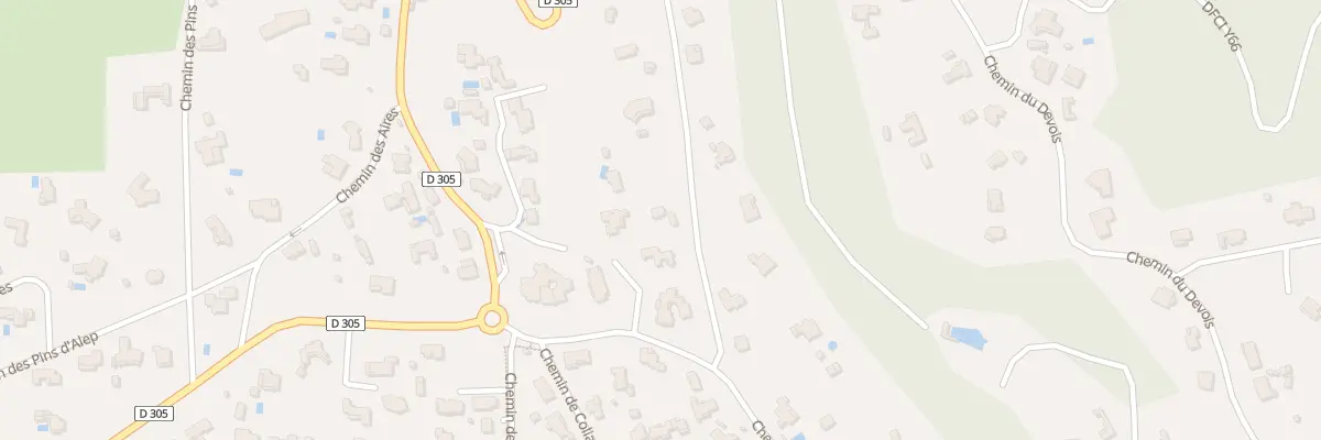 Plan du 5272 Che du Devois à Saint-Siffret