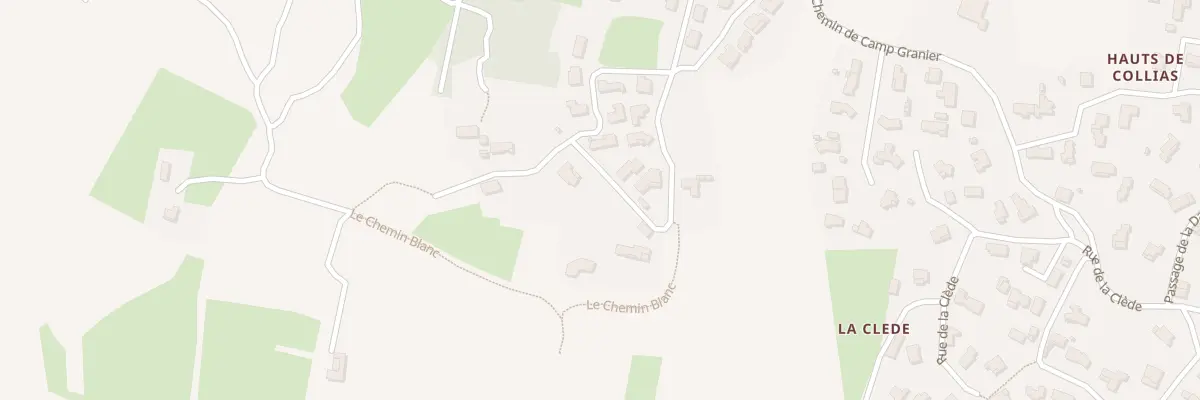 Plan du 15 Rue des Engoulevents à Collias