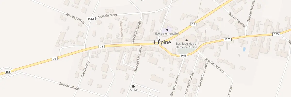 Plan du 20 Av du Luxembourg à L’Épine