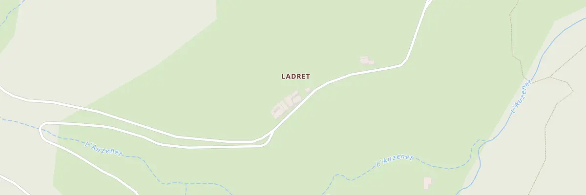 Plan du 2 Ladret à Ajoux