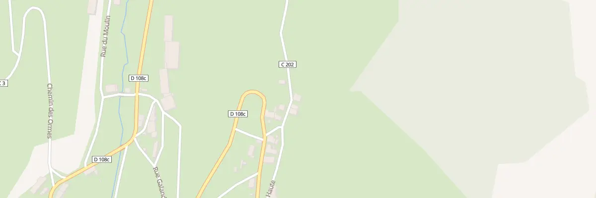 Plan du 4 Rue du Buisson Rond à Blancey