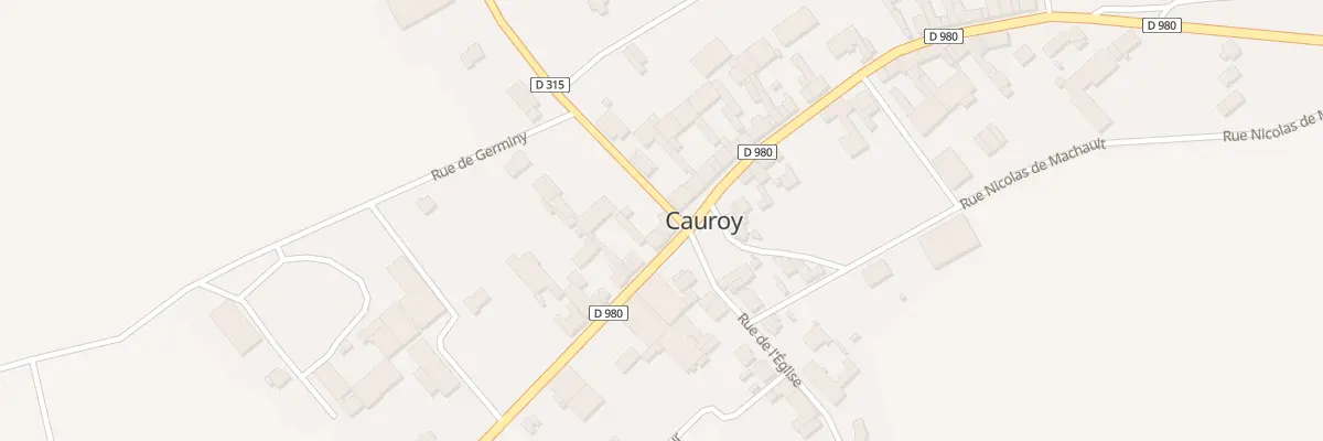 Plan du 2 Rue de Reims à Cauroy