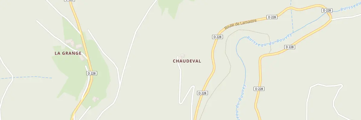 Plan du 5032 Chaudeval à Saint-Pierre-sur-Doux
